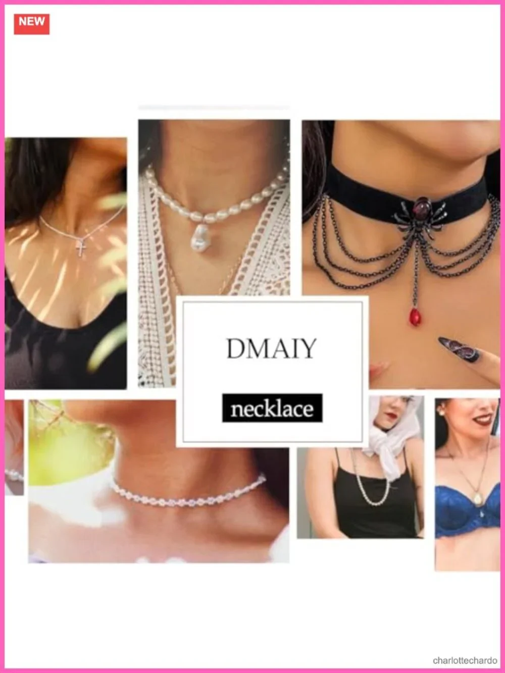 Dmaiy Western Jewelry Set for Women with Turquoise Alloy Necklace and Earrings